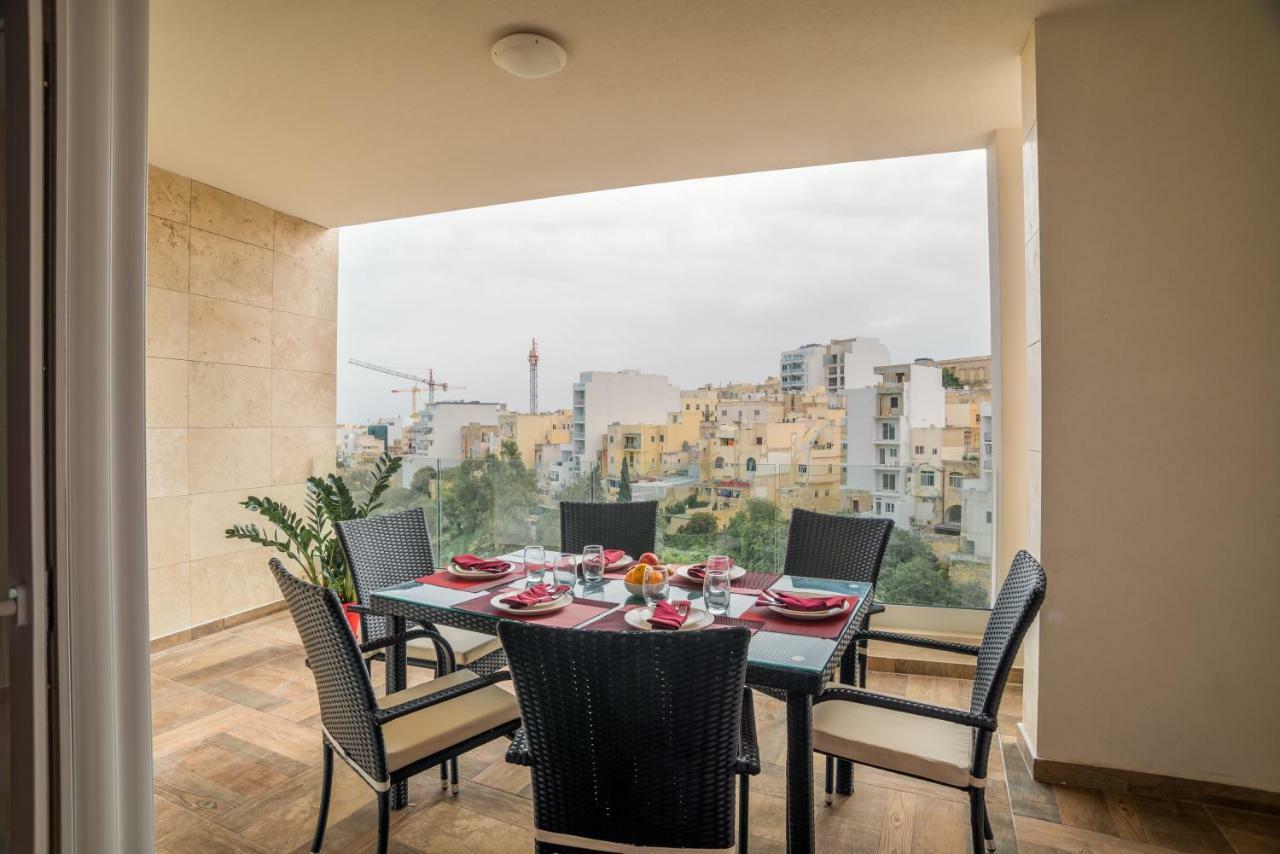 Luxury Valley View St Julians Apartment Saint Julian's Bagian luar foto