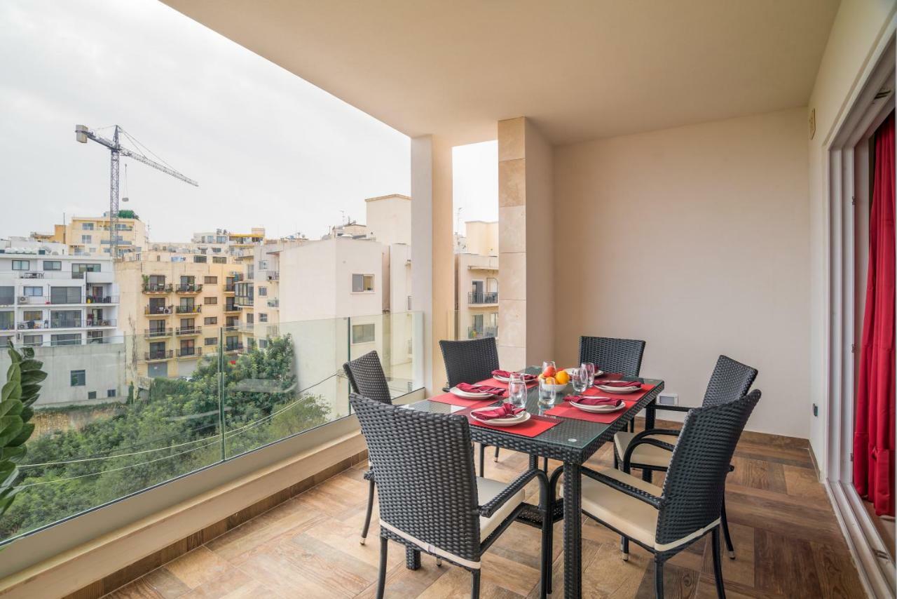 Luxury Valley View St Julians Apartment Saint Julian's Bagian luar foto